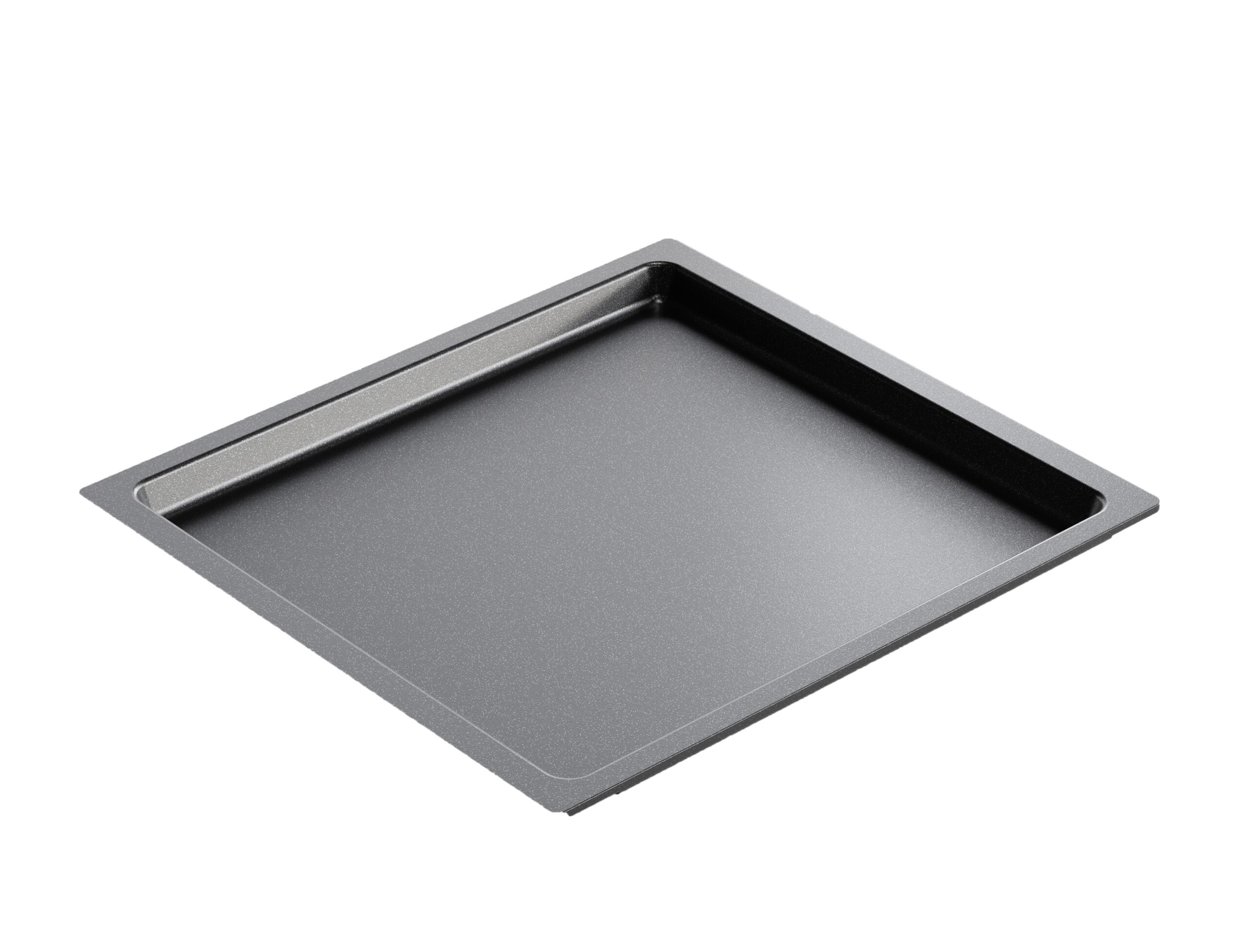 PLAQUE DE CUISSON ALU TEFLONNEE, FOND LISSE FORMAT GN2/3, PROFONDEUR 20 MM