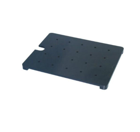 GRILLE EGOUTTOIR PLEXI NOIR POUR PLATEAU GN2/7 REF 1540N ET 1580N