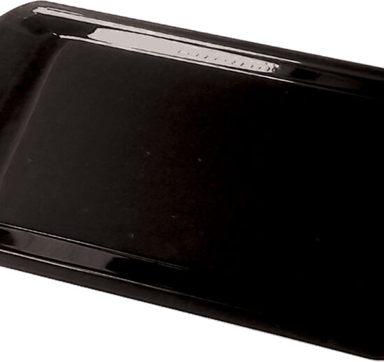 PLATEAU RECTANGULAIRE PLEXIGLAS NOIR