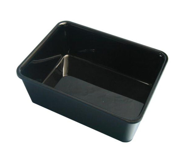 PLATEAU RECTANGULAIRE PLEXIGLAS NOIR