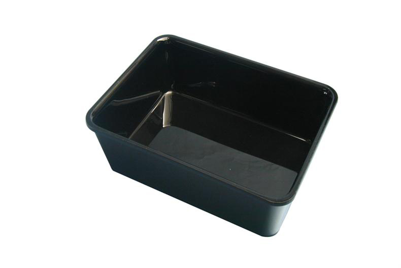 PLATEAU RECTANGULAIRE PLEXIGLAS NOIR