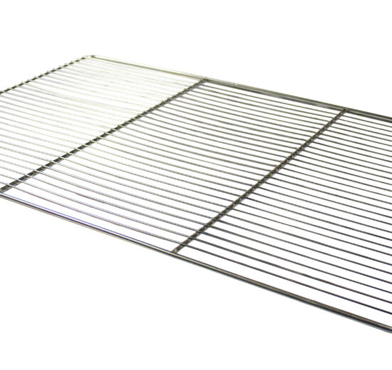 GRILLE INOX 600X400 MM, 29 FILS D.2 MM L 600 MM 2 TRAVERSES D.5 MM L 400 MM
