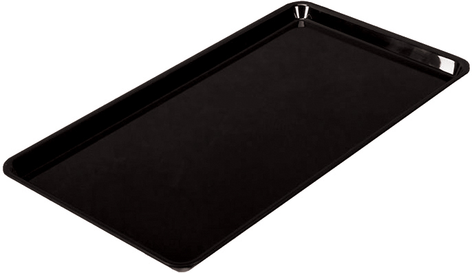 PLAT PLEXIGLAS NOIR GN4/7
