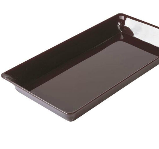 PLAT PLEXIGLAS NOIR GN4/7