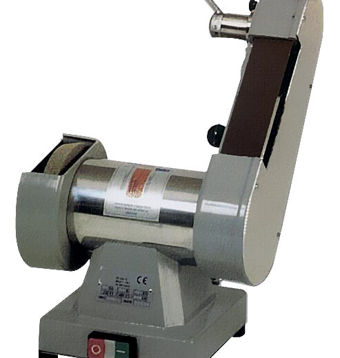 AFFUTEUSE A BANDE 800X50 MM, 2800 TR/MIN LIVREE AVEC 1 BANDE ABRASIVE & UNE MEULE EN FEUTRE
