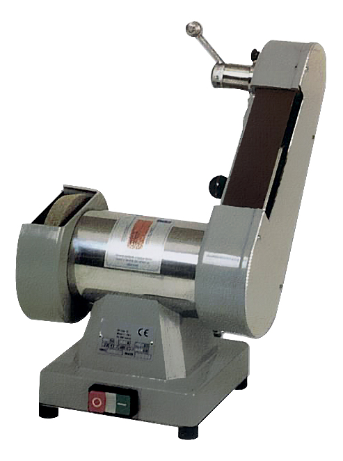 AFFUTEUSE A BANDE 800X50 MM, 2800 TR/MIN LIVREE AVEC 1 BANDE ABRASIVE & UNE MEULE EN FEUTRE