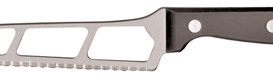 COUTEAU A FROMAGE A PATE MOLLE L-150 MM MANCHE NOIR
