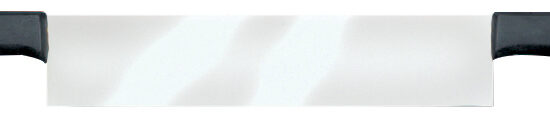 COUTEAU A FROMAGE 2 MAINS L-400 MM MANCHE NOIR