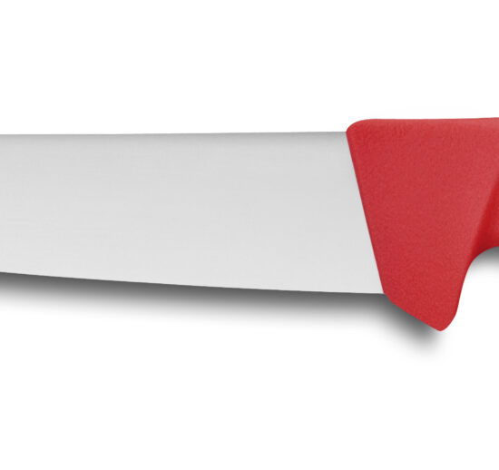 COUTEAU DE BOUCHER L-170 MM MANCHE ROUGE
