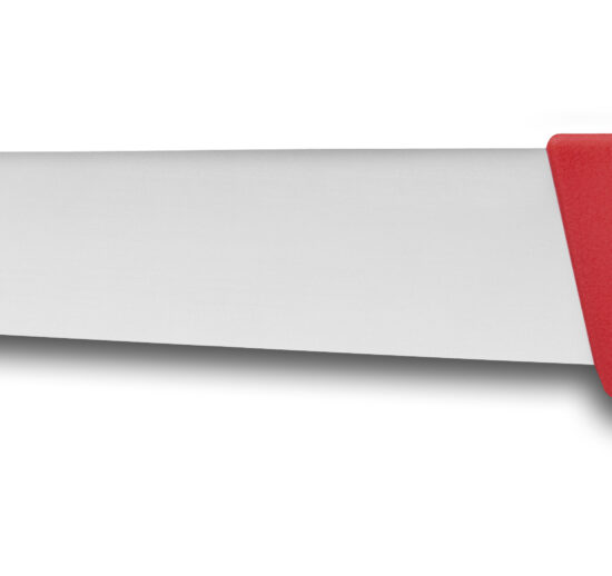 COUTEAU DE BOUCHER L-250 MM MANCHE ROUGE