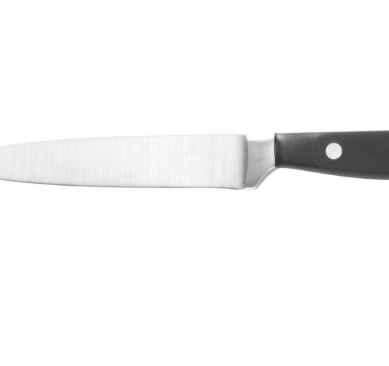 COUTEAU D'OFFICE PLEINE SOIE AVEC MITRE LAME MONOBLOC