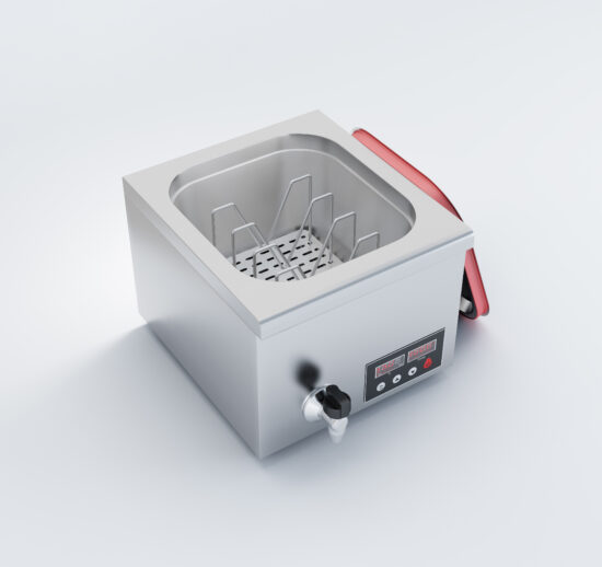 CUISEUR SOUS VIDE 16L, FORMAT GN2/3 AVEC VIDANGE ET COUVERCLE ETANCHE