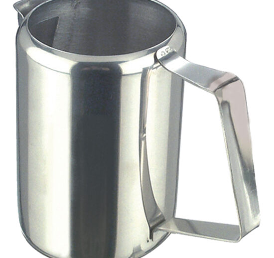 PICHET A EAU BOMBE INOX AVEC RETENUE