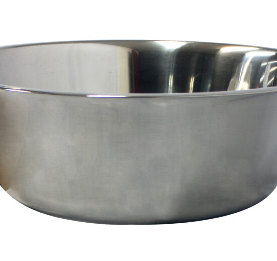 BASSINE INOX BORD ROULE 7.5 LITRES