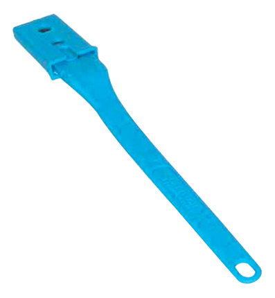 PAQUET DE 10 PCS LAMES INCISETTE-GRIGNETTE BLEUES LAME RIGIDE FINE, MANCHE SOUPLE EPAIS