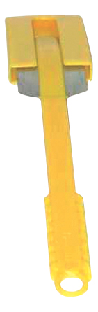 PAQUET DE 10 PCS LAMES INCISETTE-GRIGNETTE JAUNES LAME FIXE , MANCHE RIGIDE