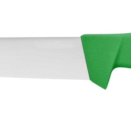 COUTEAU DE BOUCHER MANCHE SURMOULE VERT LAME L-200 MM