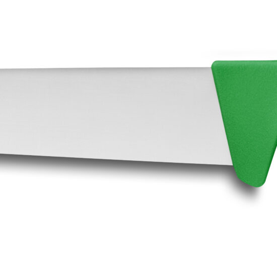 COUTEAU DE BOUCHER MANCHE SURMOULE VERT LAME L-250 MM