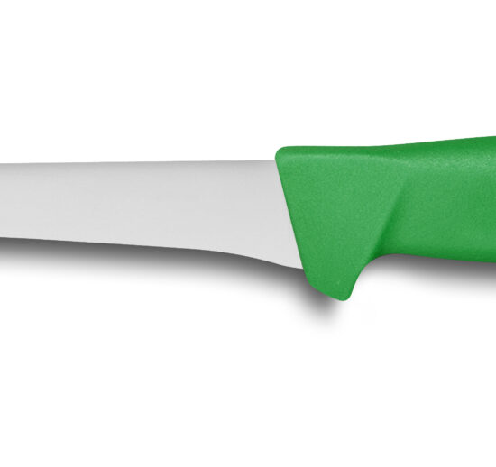 COUTEAU DESOSSEUR LAME DROITE MANCHE SURMOULE VERT LAME L-170 MM