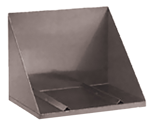CASIER A NAPPER A POSER INOX 304, 2 CORNIERES MOBILES INOX 304