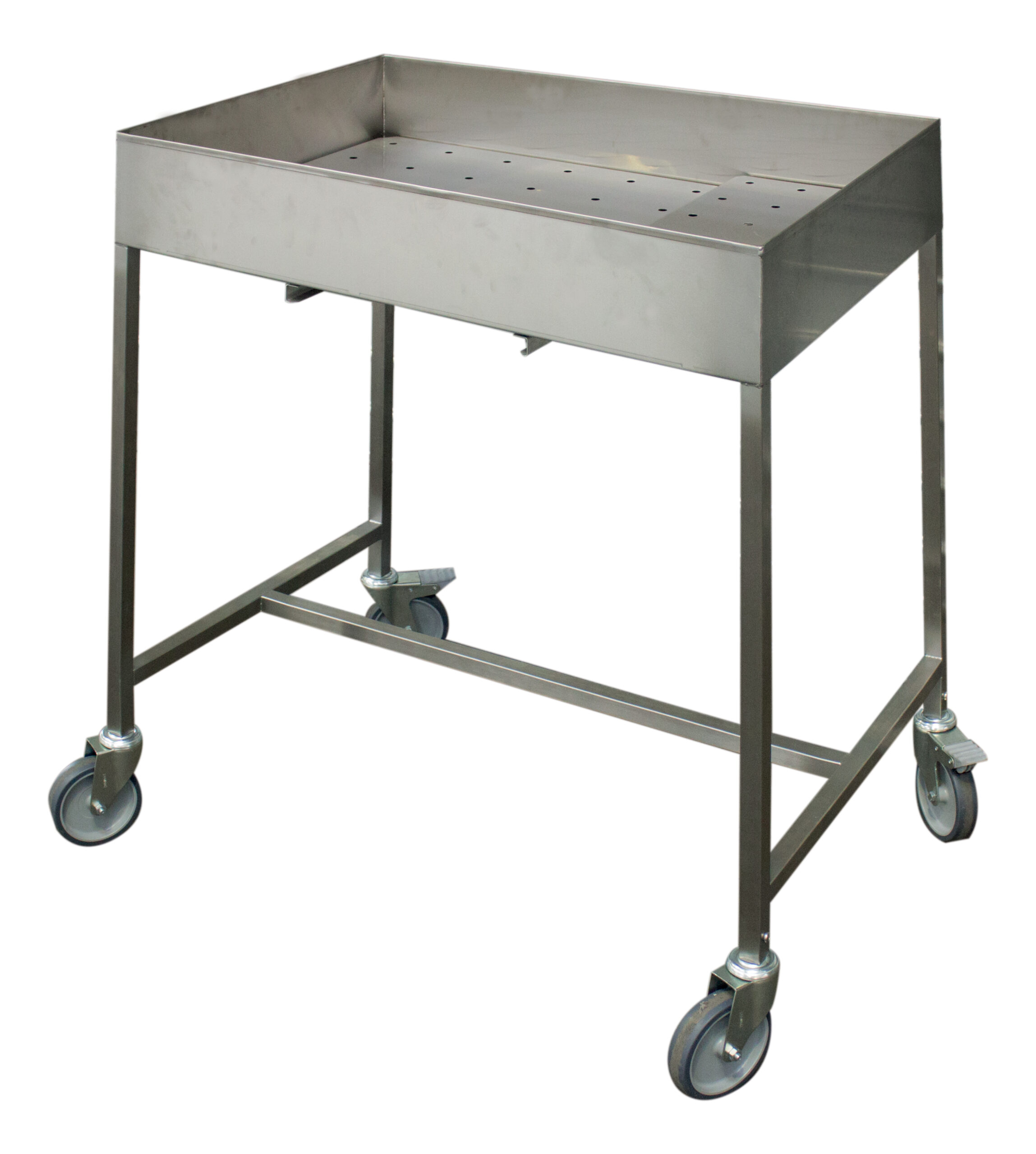 CHARIOT DE DESSOUVIDAGE INOX 304 LIVRE AVEC BAC GN 1/1 PF 100