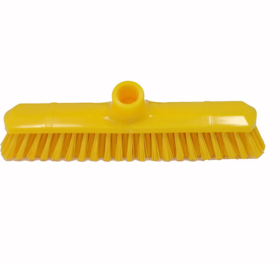 FROTTOIR 290 MM, FIBRE POLYESTER COULEUR JAUNE, SUPPORT POLYPROPYLENE