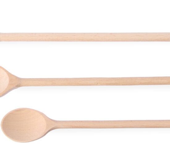PAQUET DE 3 PCS CUILLERES EN BOIS L-300, L-350, L-400MM