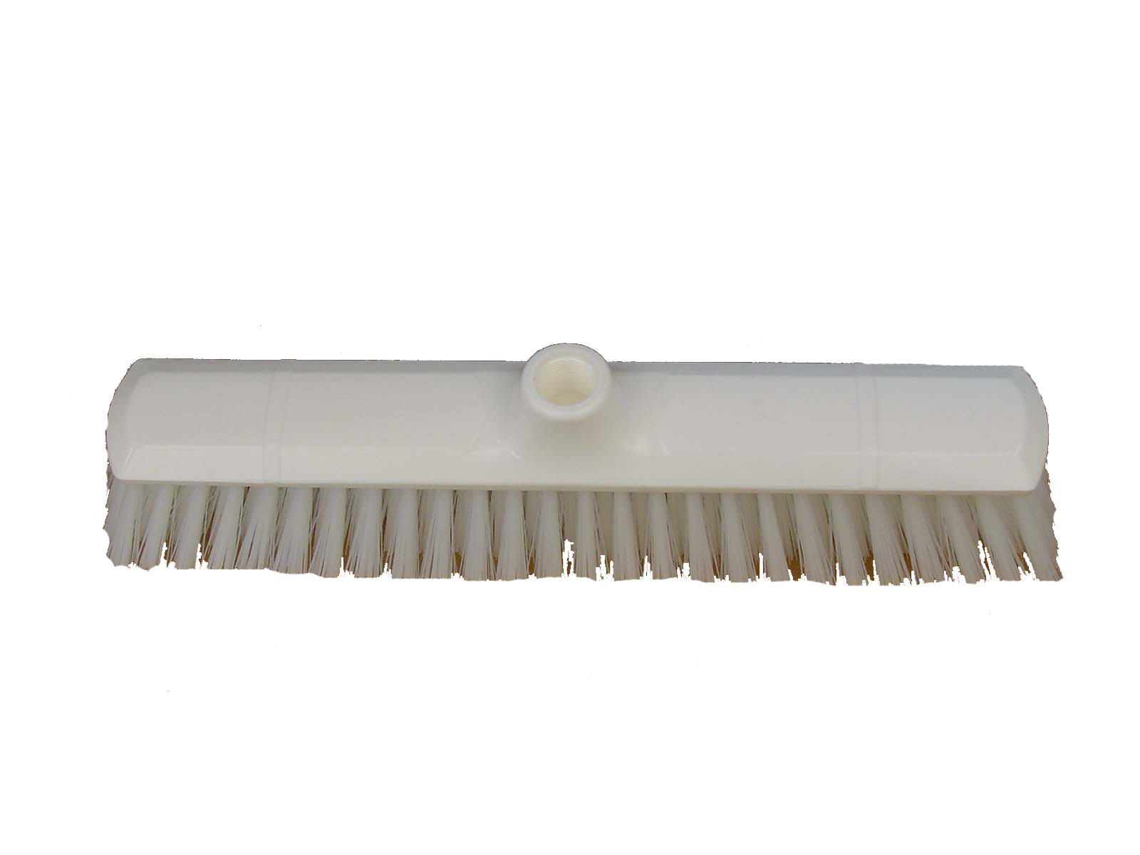 BALAI 380 MM SOUPLE, FIBRE POLYESTER COULEUR BLANCHE, SUPPORT POLYPROPYLENE