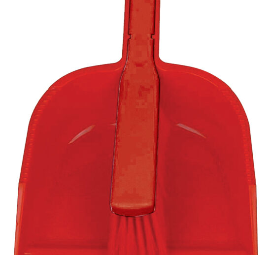 KIT DE NETTOYAGE (PELLE + BALAYETTE), RESISTANCE THERMIQUE -80°C/+121°C, COULEUR ROUGE
