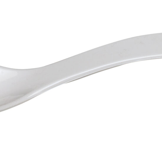 CUILLERE A SALADE MELAMINE BLANCHE