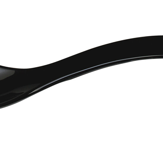 CUILLERE A SALADE MELAMINE NOIRE