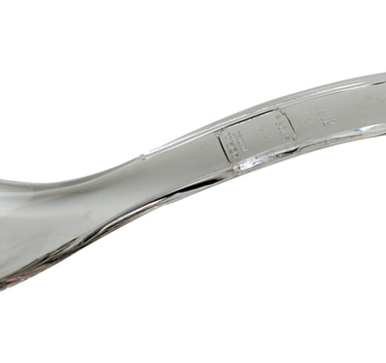 CUILLERE A SALADE MELAMINE TRANSPARENTE