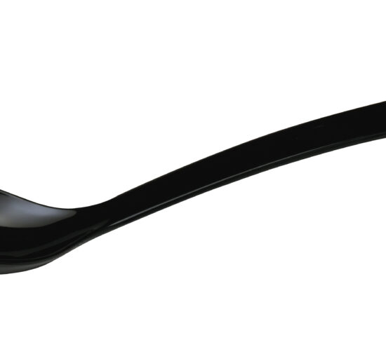 CUILLERE A SALADE MELAMINE NOIRE