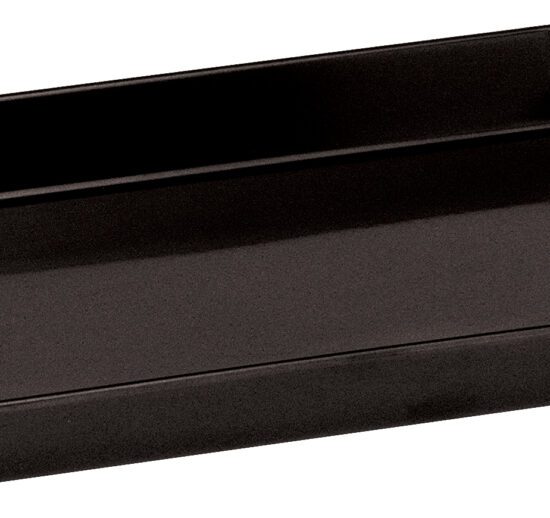 PLAT DE PRESENTATION MELAMINE NOIR RESISTANT A -20/+70°C