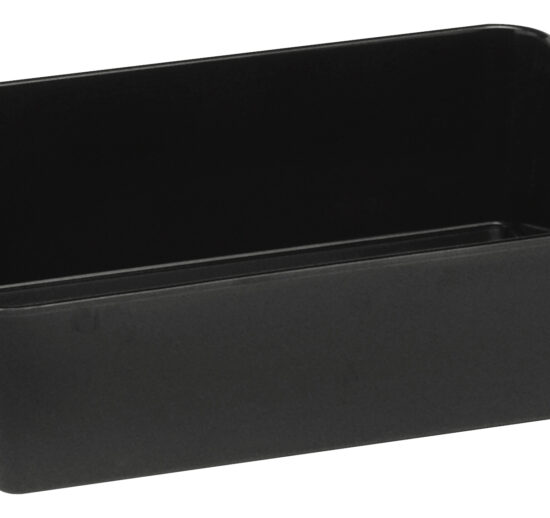 PLAT DE PRESENTATION MELAMINE NOIR RESISTANT A -20/+70°C