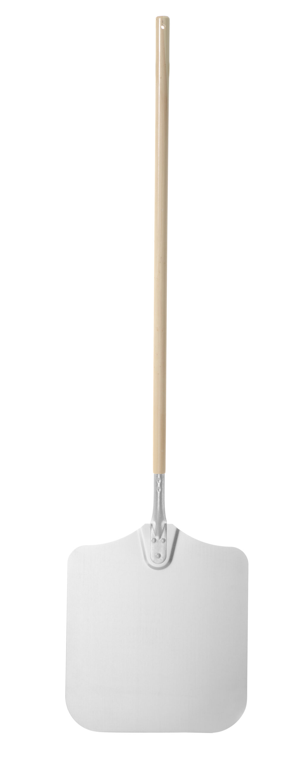 PELLE A ENFOURNER EN ALUMINIUM, MANCHE EN BOIS PALETTE 405X405, MANCHE L-900 MM