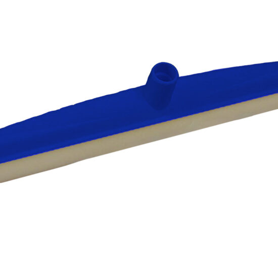 RACLETTE POUR SOL, MOUSSE BLANCHE, SUPPORT COULEUR BLEUE