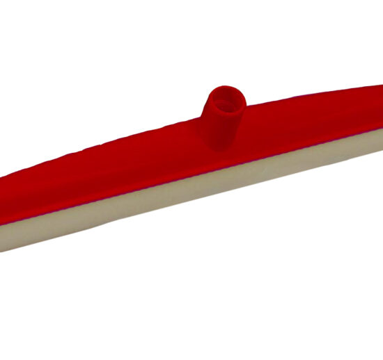 RACLETTE POUR SOL, MOUSSE BLANCHE, SUPPORT COULEUR ROUGE