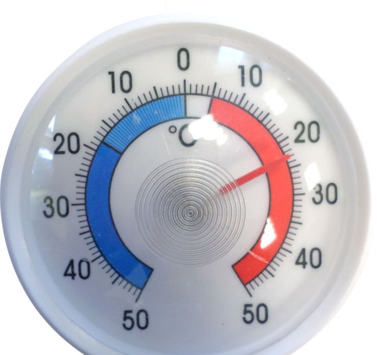 THERMOMETRE DE CONGELATEUR ROND -50/+50°C CADRAN D.70 MM AVEC CROCHET
