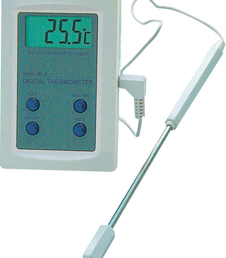 THERMOMETRE DIGITAL ELECTRONIQUE -40°C/+300°C SONDE POINTUE