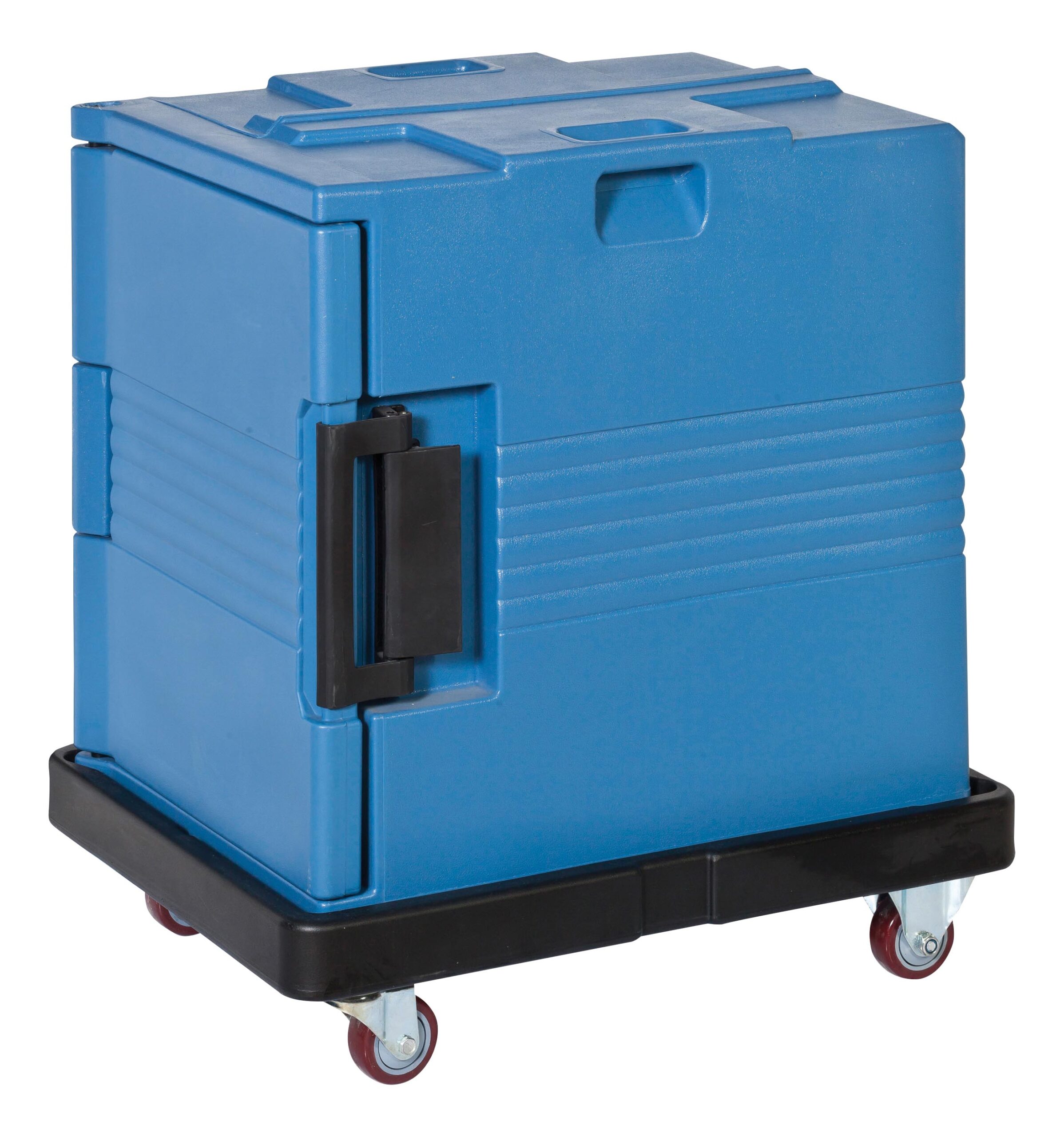 CONTENEUR ISOTHERME EN POLYETHYLENE, AVEC CHARGEMENT FRONTAL, 12 NIVEAUX GN1/1 MAXIMUM