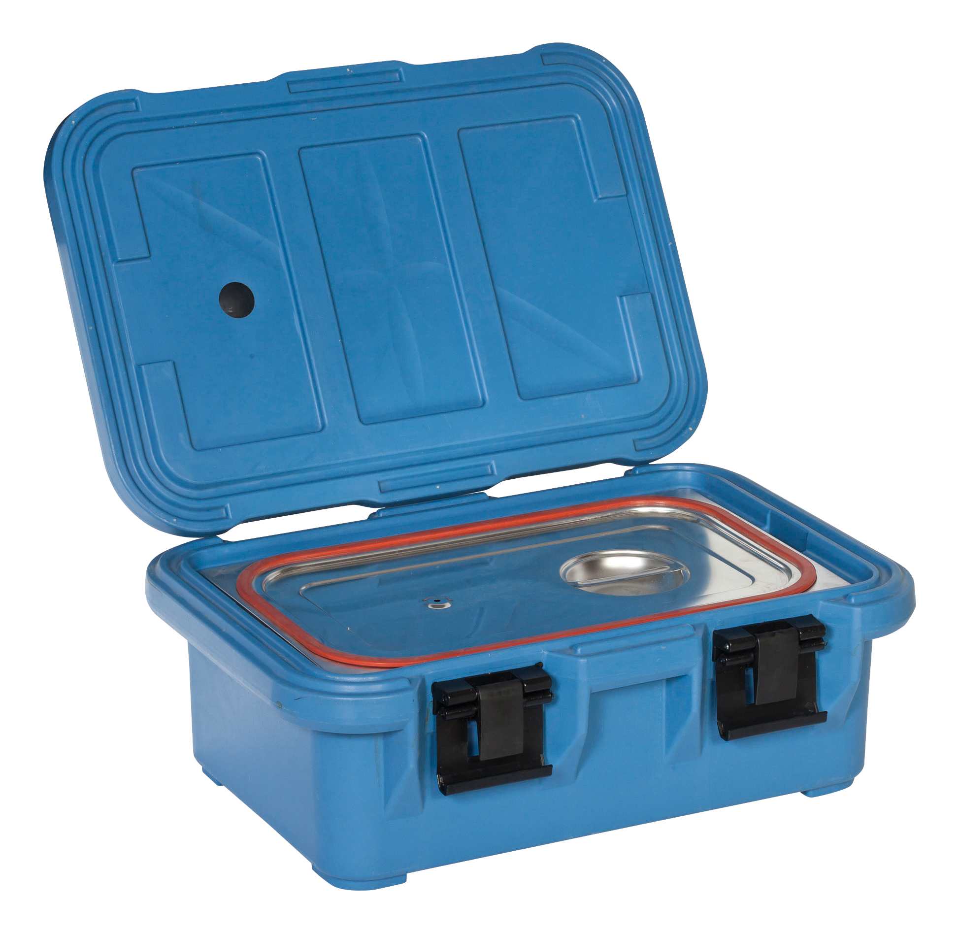 CONTENEUR ISOTHERME EN POLYETHYLENE, AVEC CHARGEMENT PAR DESSUS, FORMAT 1XGN1/1