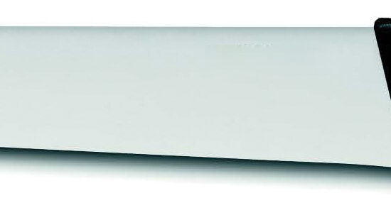 COUTEAU A TOMME LAME UNIE 30 CM MANCHE NOIR