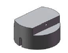 CALE DE POUSSÉE PE POUR MACHINE ANANAS 77290 COMPATIBLE LAMES REF 772902 ET 772903