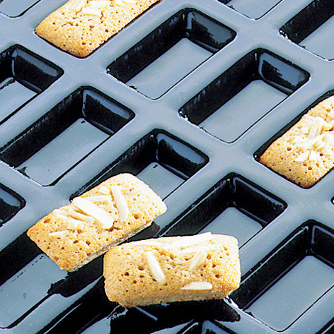 MOULE FLEXIPAN 600X400 MM POUR 24 FINANCIERS EMPREINTE 87X47X14 MM