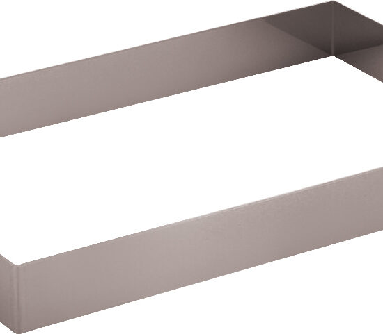 RECTANGLE INOX POUR PLAQUES INOX REF 778 060