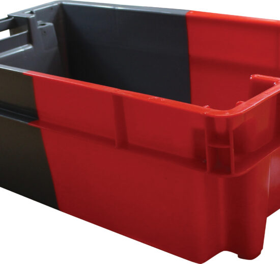 SALADIER RECTANGULAIRE 1 LITRE PLEXI NOIR