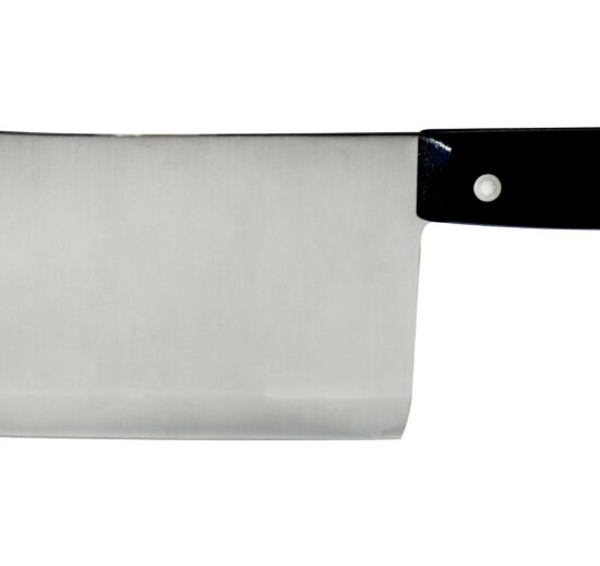 COUPERET CHARCUTIER 850GRS L.210MM MANCHE ABS NOIR