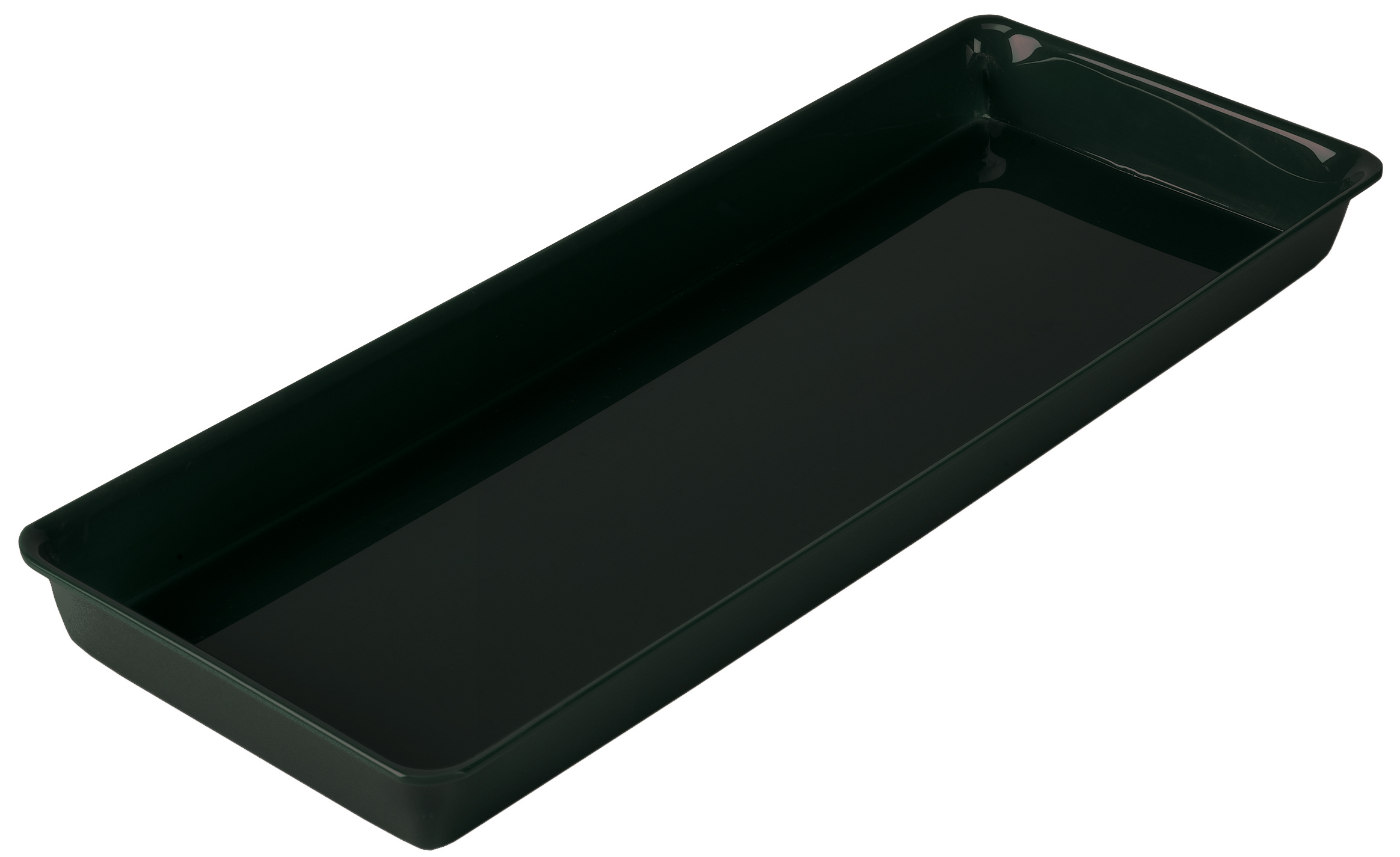 PLAT RECTANGULAIRE NOIR PLEXI 5GN1/4-40