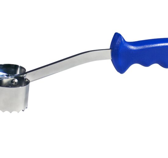 ECAILLEUR DOUBLE A POISSON MANCHE BLEU LONGUEUR 17CM